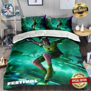Fortnite x Billie Eilish Fortnite Festival Season 3 Official Cover Bedding Set