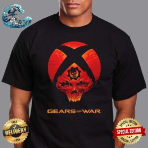 Gears Of War Game Franchise Logo In XBox Style Unisex T-Shirt