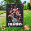 Kentucky Wildcats 2024 SEC Men’s Tennis Back To Back Champions Two Sides Garden House Flag