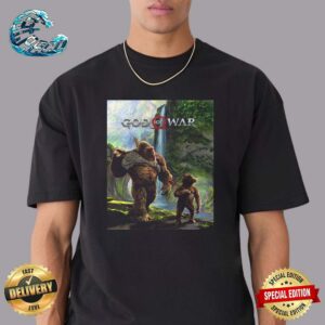Godzill x Kong The New Empire Funny Kong And Suko In God Of War Style Meme Classic T-Shirt