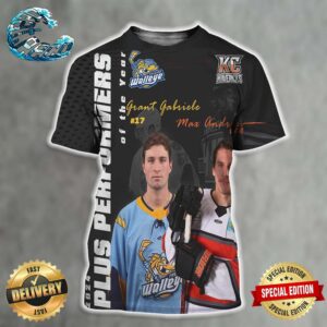 Grant Gabriele Of The Toledo Walleye And Max Andreev Of The Kansas City Mavericks Are The 2023-24 Plus Performers Of The Year All Over Print Shirt