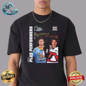 Grant Gabriele Of The Toledo Walleye And Max Andreev Of The Kansas City Mavericks Are The 2023-24 Plus Performers Of The Year Unisex T-Shirt