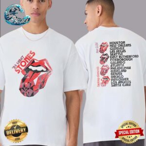 Hackney Diamonds Tour Stones 2024 Carat Two Sides Print Vintage T-Shirt