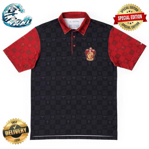 Harry Potter Gryffindor RSVLTS Collection All Day Unisex Polo Shirt