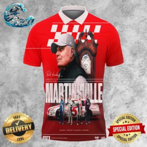 Hendrick Motorsports Celebrates 40th Anniversary 1984-2024 At Martinsville With Participation Kyle Larson Chase Elliott And William Byron Alex Bowman Polo Shirt