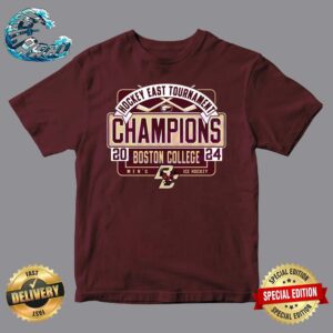 Hockey East Tournament Champions Boston College Eagles Men’s Ice Hockey Unisex T-Shirt