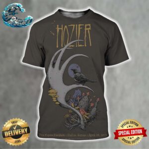 Hozier Show In Dallas TX April 28 2024 Poster All Over Print Shirt