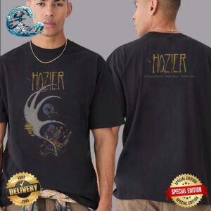 Hozier Show In Dallas TX April 28 2024 Two Sides Print Unisex T-Shirt