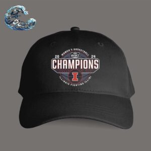 Illinois Fighting Illini Is The 2024 WBIT Champions Inaugural Champions Cap Hat Snapback