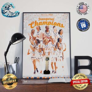 Illinois Inaugural Champions Women’s Basketball Invitation Tournament Home Decor Poster Canvas