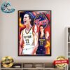 Congratulations To The Overall No 1 Pick In The WNBA Draft 2024 Caitlin Clark Selected By The Indiana Fever Poster Canvas