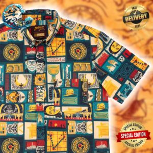 Indiana Jones Tikiana Jones RSVLTS Collection Summer Hawaiian Shirt 3