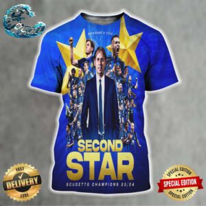 Inter Milan Campioni D’Italia 2023-2024 IM2Stars Inter Have Won The Serie A For The 20th Time All Over Print Shirt