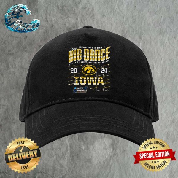 Iowa Hawkeyes 2024 NCAA Division I Big Dance Women’s Basketball Championship March Madness Final Four Unisex Cap Snapback Hat
