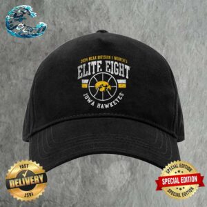 Iowa Hawkeyes 2024 NCAA Division I Women’s Elite Eight March Madness Final Four Unisex Cap Snapback Hat