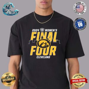 Iowa Hawkeyes 2024 NCAA Women’s Basketball Tournament March Madness Final Four Black Classic T-Shirt