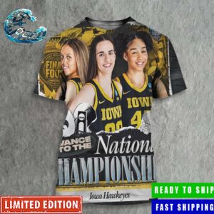 Iowa Hawkeyes Advance To The National Championship NCAA March Madness 2024 All Over Print Shirt