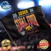 Iowa Hawkeyes 2024 NCAA Division I Big Dance Women’s Basketball Championship March Madness Final Four Two Sides Garden House Flag