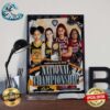2024 NCAA March Madness Iowa Hawkeyes Women’s Basketball Advances National Championship Wall Decor Poster Canvas