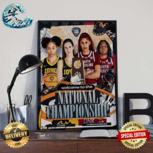 Iowa Hawkeyes Vs South Carolina Gamecocks Matchup In The 2024 NCAA Women’s Basketball National Championship Head To Head Home Decor Poster Canvas