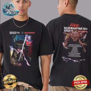 Iron Maiden X Dead By Daylight Eddie Killer Realm Tour 2024 Two Sides Print Classic T-Shirt