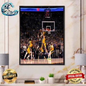 Jamal Murray Hits 2nd Game Winner As Nuggets Sink Lakers NBA Playoffs Poster Canvas