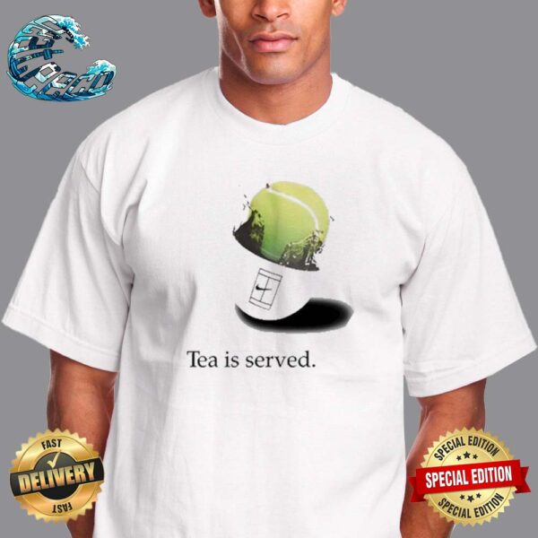 Jannik Sinner Wearing Tea Is Served Tennis Nike Unisex T-Shirt