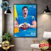 Los Angeles Chargers Select Joe Alt With The No5 Overall Pick In The 2024 NFL Draft Detroit Home Decor Poster Canvas