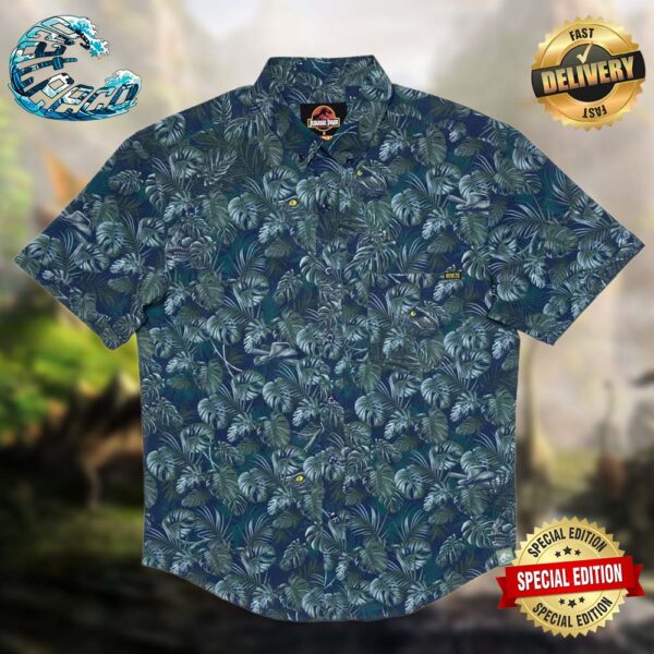 Jurassic Park Clever Girl RSVLTS Collection Summer Hawaiian Shirt