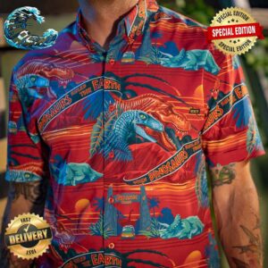 Jurassic Park Don’t Move RSVLTS Collection Summer Hawaiian Shirt
