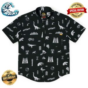 Jurassic Park Life Finds A Way RSVLTS Collection Summer Hawaiian Shirt