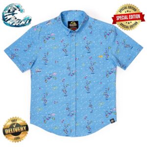 Jurassic Park Mr DNA RSVLTS Collection Summer Hawaiian Shirt