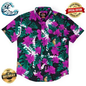 Jurassic Park Nobody Cares RSVLTS Collection Summer Hawaiian Shirt