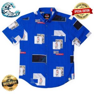 Jurassic Park The Nedry Code RSVLTS Collection Summer Hawaiian Shirt