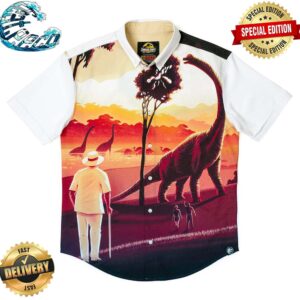 Jurassic Park Welcome To Jurassic Park RSVLTS Collection Summer Hawaiian Shirt