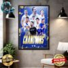 Charlelie Connet Kentucky Wildcats MVP 2024 SEC Tournament Men’s Tennis Home Decor Poster Canvas