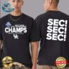 SEC Men’s Tennis 2024 Tournament Champs Kentucky Wildcats Vintage T-Shirt