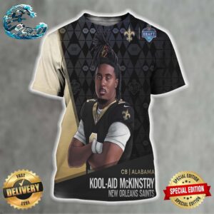 Kool-Aid McKinstry Picked By New Orleans Saints At NFL Draft Detroit 2024 All Over Print Shirt