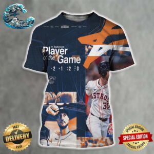 Kyle Tucker Houston Astros Is Your Budweiser Player Of The Game All Over Print Shirt