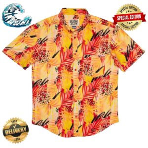 La Croy Blood L’Orange RSVLTS Collection Summer Hawaiian Shirt