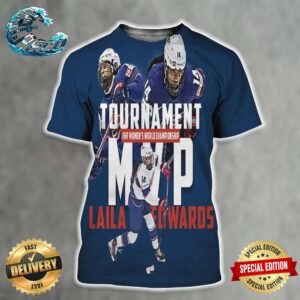 Laila Edwards USA Hockey MVP 2024 IIHF Women’s World Championship Tournament All Over Print Shirt