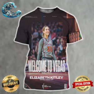 Las Vegas Aces Select Elizabeth Kitley From University Of Iowa With The 24th Pick In The 2024 WNBA Draft All Over Print Shirt