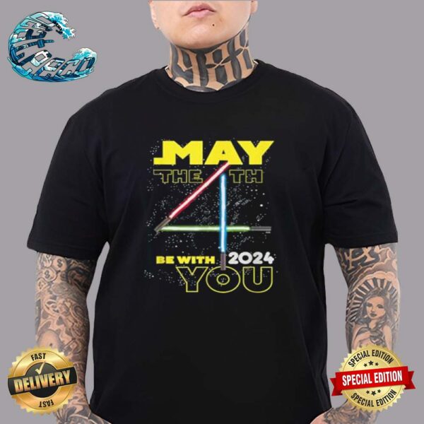 Lightsabers Star Wars Day May The 4th Be With You 2024 Classic T-Shirt