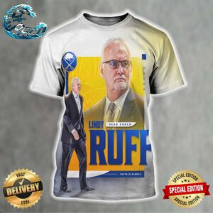 Lindy Ruff Head Coach Buffalo Sabres All Over Print Shirt