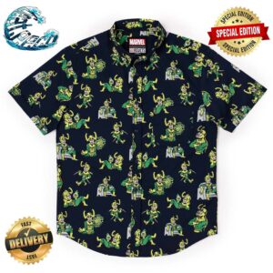 Loki God Of Mischief RSVLTS Collection Summer Hawaiian Shirt