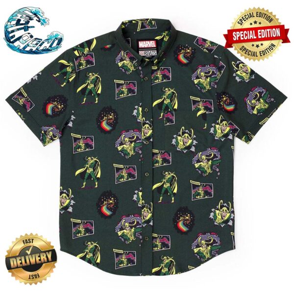 Loki The Trickster RSVLTS Collection Summer Hawaiian Shirt