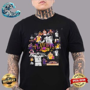 Los Angeles Lakers Defeat The New Orleans Pelicans And Secure A Spot In The NBA Playoffs 2024 Unisex T-Shirt