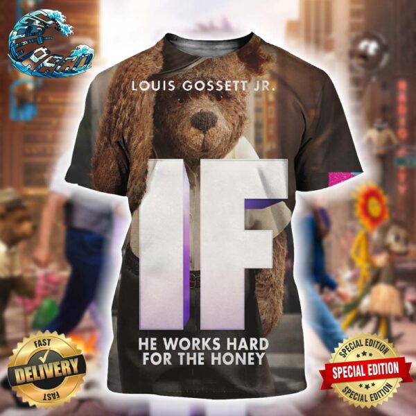 Louis Gossett Jr IF Character Poster He Works Hard For The Honey May 16 Exclusive To Cinemas All Over Print Shirt