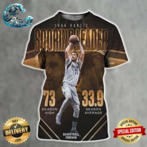 Luka Doncic Is The 2023-24 NBA Scoring Leader Champion All Over Print Shirt