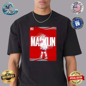 Macklin Celebrini Boston University Named As 2024 Hobey Hat Trick Finalist Unisex T-Shirt